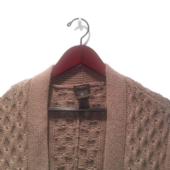 Anne Taylor honeycomb knit oversized cardigan - Picture 2 of 14